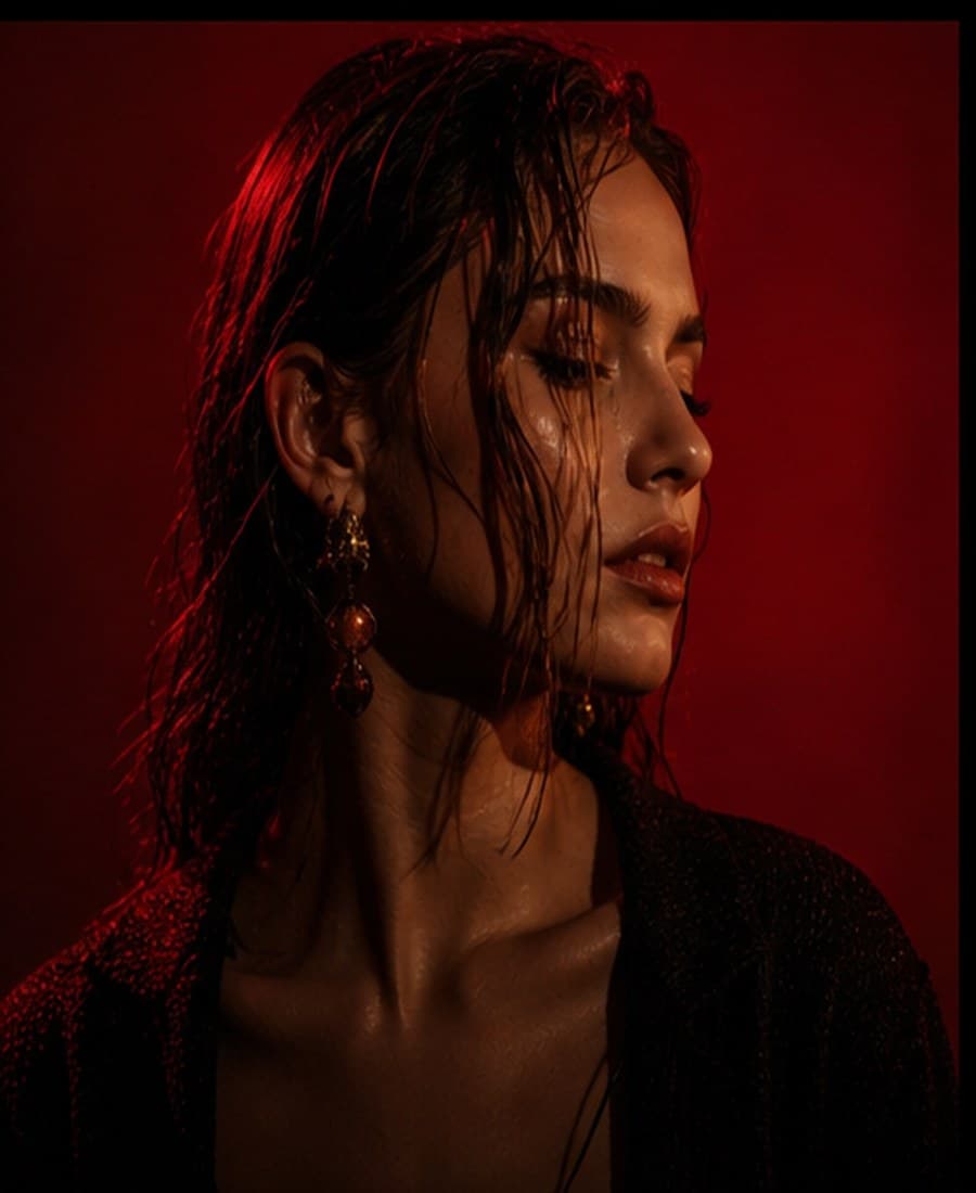 REDRUM editorial portrait sample